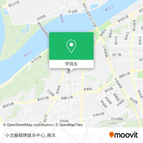 小北极棋牌娱乐中心地图