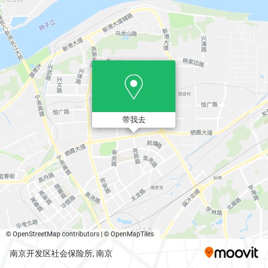 南京开发区社会保险所地图