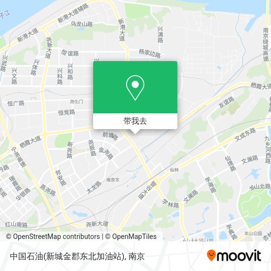 中国石油(新城金郡东北加油站)地图