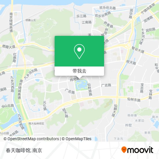 春天咖啡馆地图