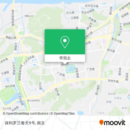 保利罗兰春天9号地图