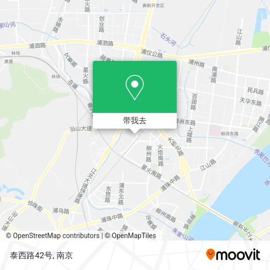 泰西路42号地图