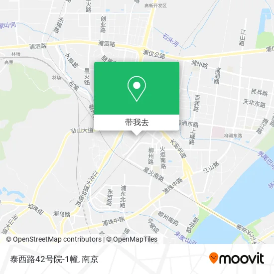 泰西路42号院-1幢地图