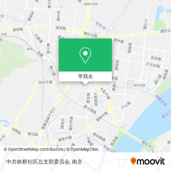 中共铁桥社区总支部委员会地图