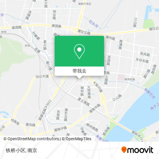 铁桥小区地图