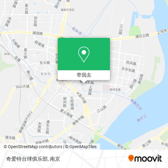 奇爱特台球俱乐部地图