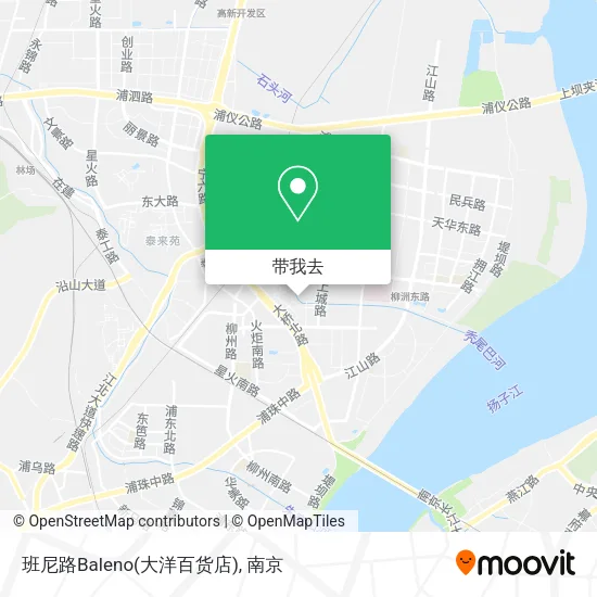 班尼路Baleno(大洋百货店)地图