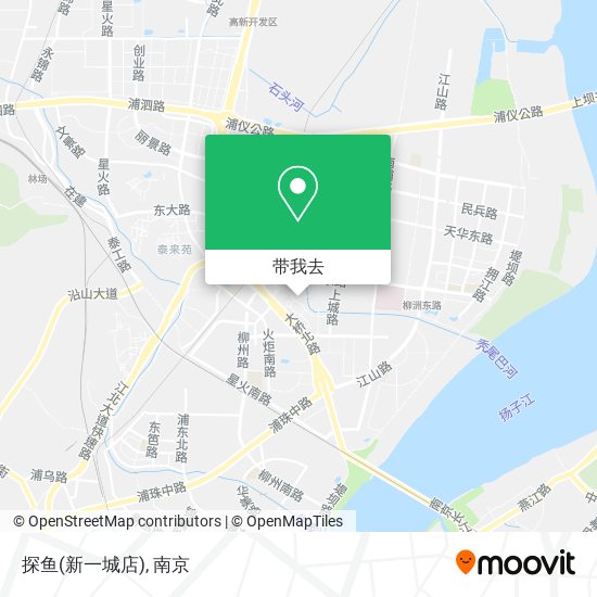 探鱼(新一城店)地图