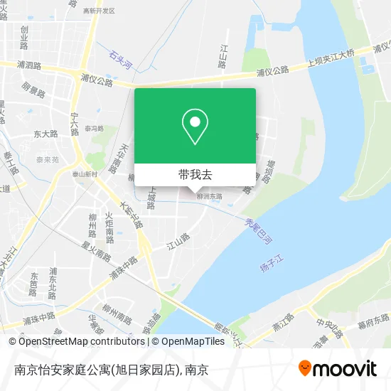 南京怡安家庭公寓(旭日家园店)地图