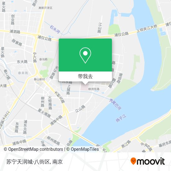 苏宁天润城-八街区地图