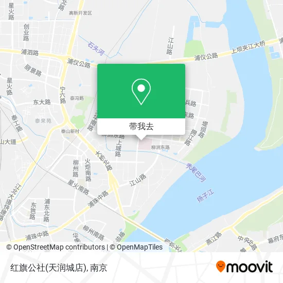 红旗公社(天润城店)地图