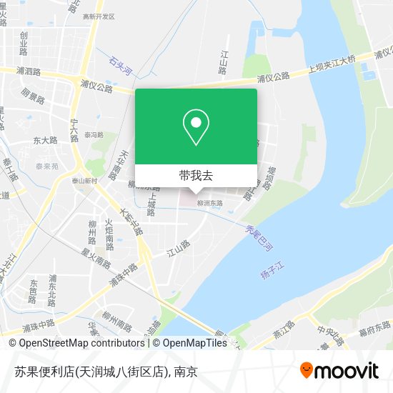 苏果便利店(天润城八街区店)地图