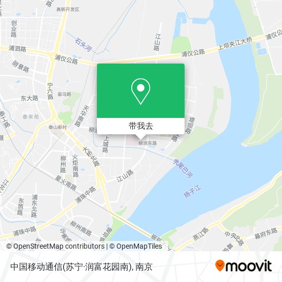 中国移动通信(苏宁·润富花园南)地图