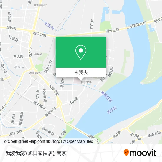 我爱我家(旭日家园店)地图