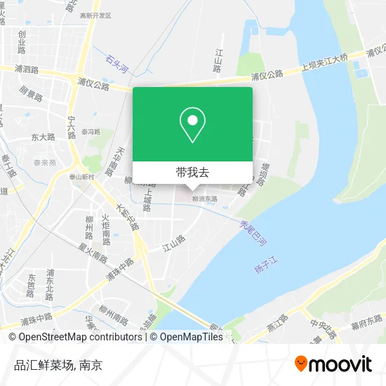 品汇鲜菜场地图