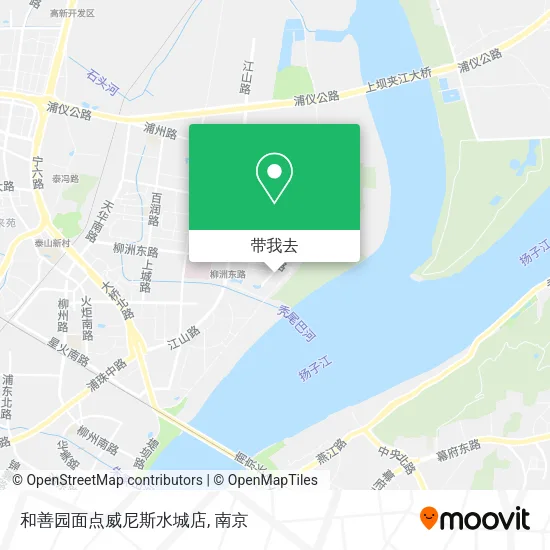 和善园面点威尼斯水城店地图