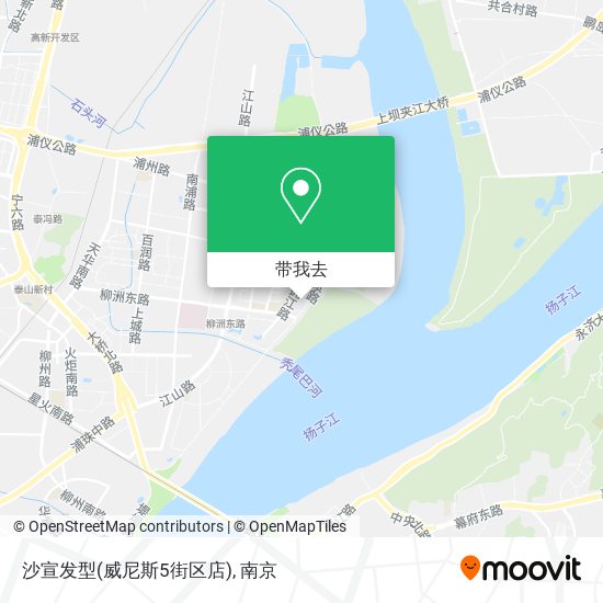 沙宣发型(威尼斯5街区店)地图