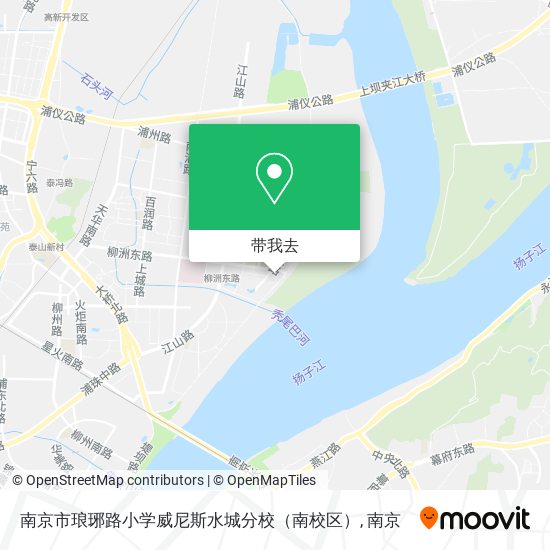南京市琅琊路小学威尼斯水城分校（南校区）地图