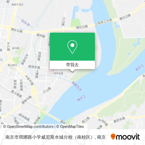南京市琅琊路小学威尼斯水城分校（南校区）地图