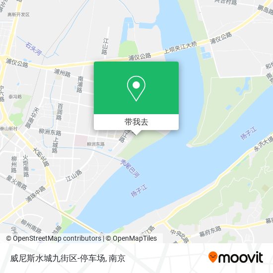 威尼斯水城九街区-停车场地图