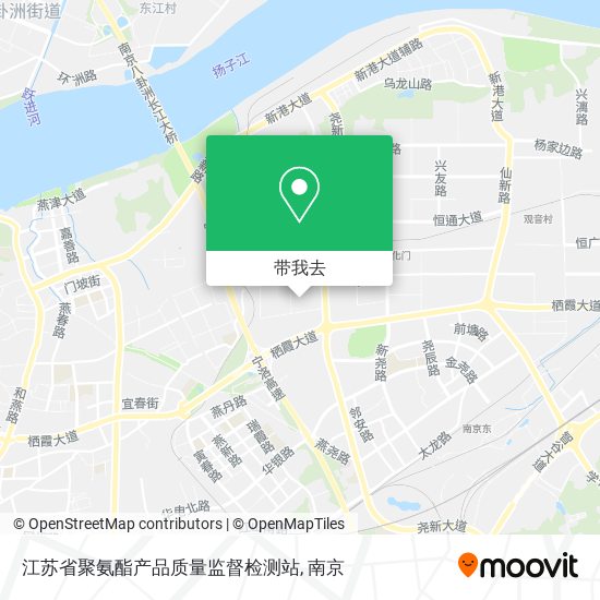 江苏省聚氨酯产品质量监督检测站地图