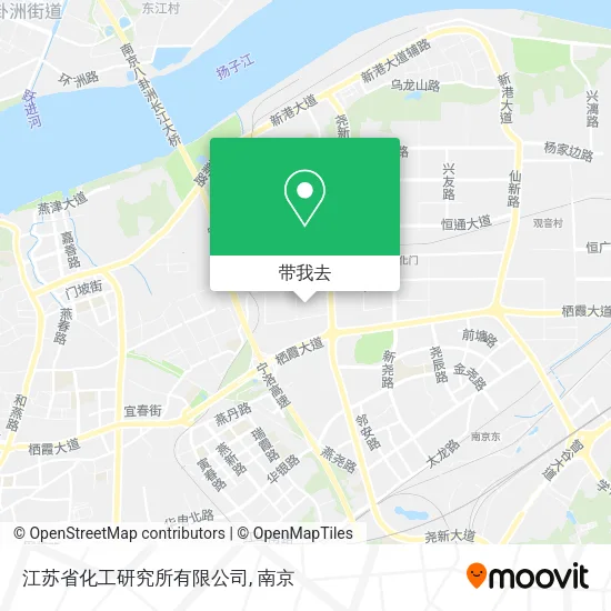 江苏省化工研究所有限公司地图