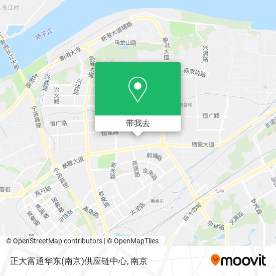 正大富通华东(南京)供应链中心地图