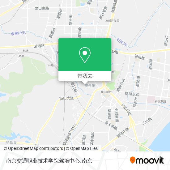 南京交通职业技术学院驾培中心地图