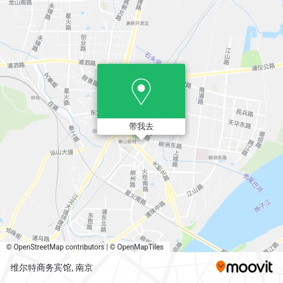 维尔特商务宾馆地图