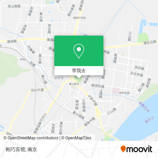刚巧宾馆地图