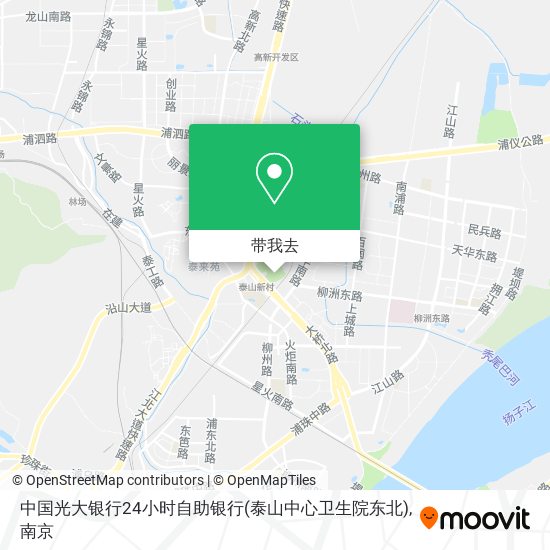 中国光大银行24小时自助银行(泰山中心卫生院东北)地图