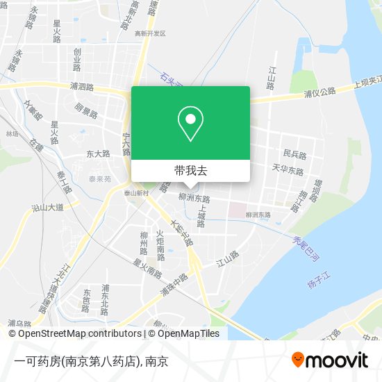 一可药房(南京第八药店)地图