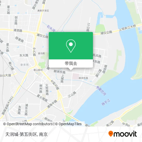 天润城-第五街区地图
