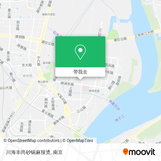 川海丰尚砂锅麻辣烫地图