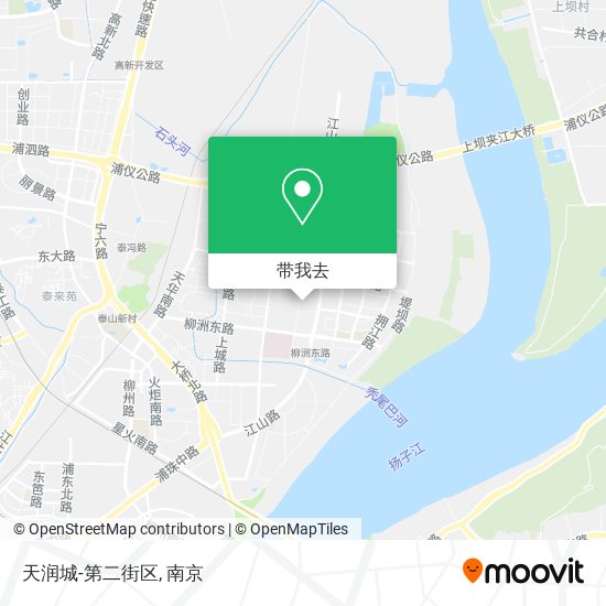 天润城-第二街区地图