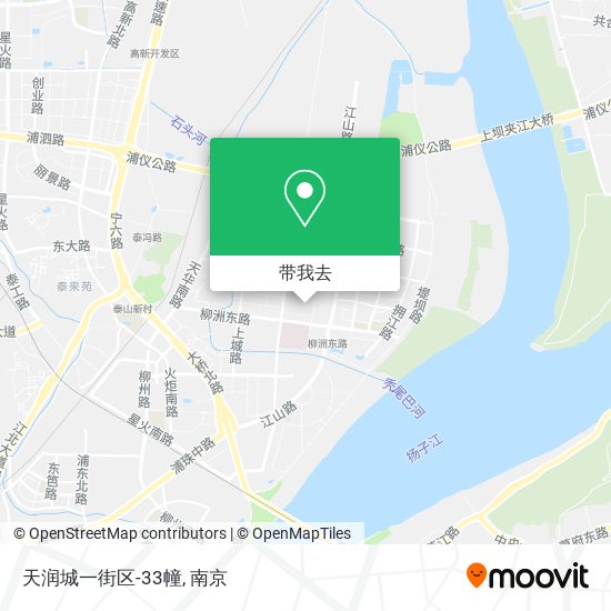天润城一街区-33幢地图