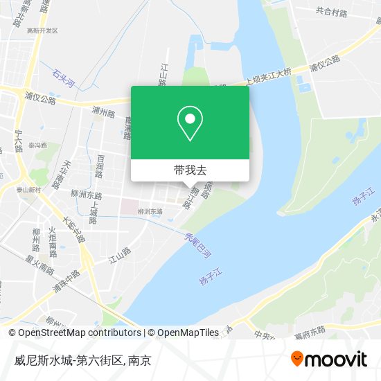 威尼斯水城-第六街区地图