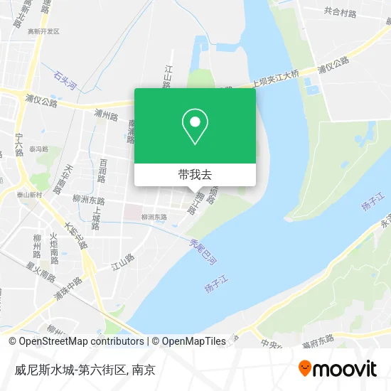 威尼斯水城-第六街区地图