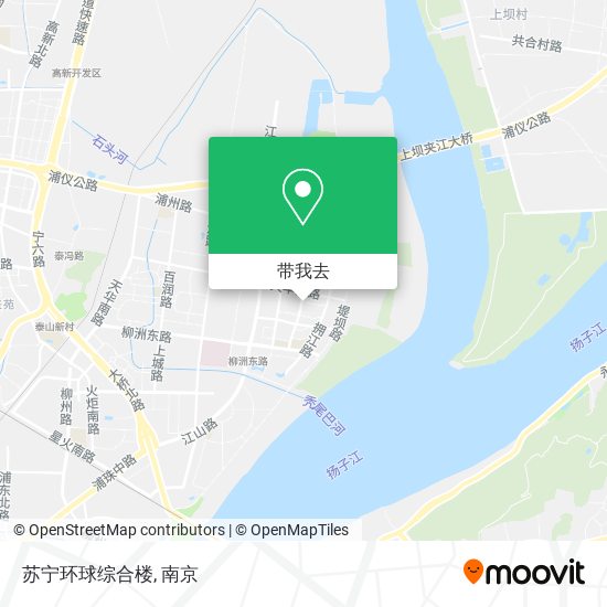 苏宁环球综合楼地图