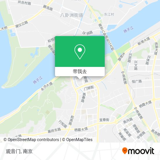 观音门地图