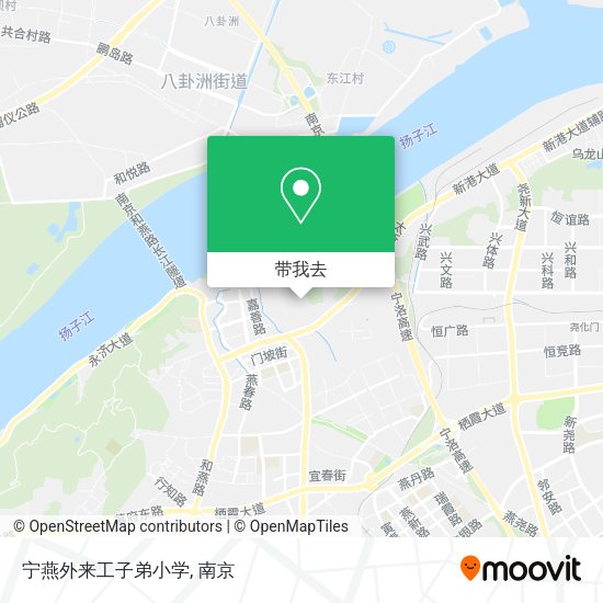宁燕外来工子弟小学地图