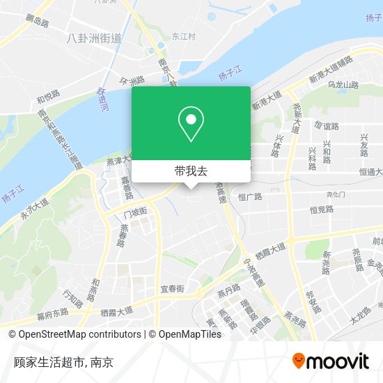 顾家生活超市地图