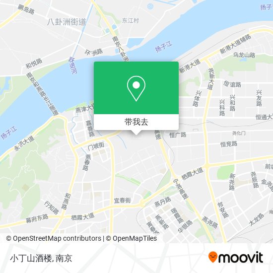 小丁山酒楼地图