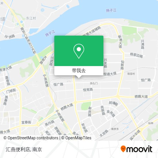 汇燕便利店地图
