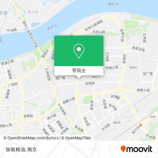 振银粮油地图