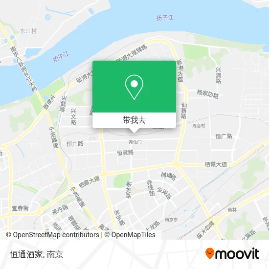 恒通酒家地图