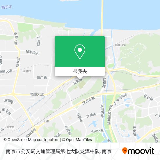 南京市公安局交通管理局第七大队龙潭中队地图