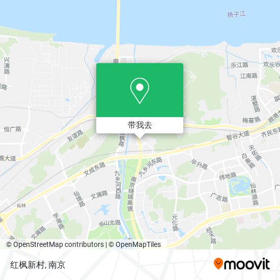 红枫新村地图