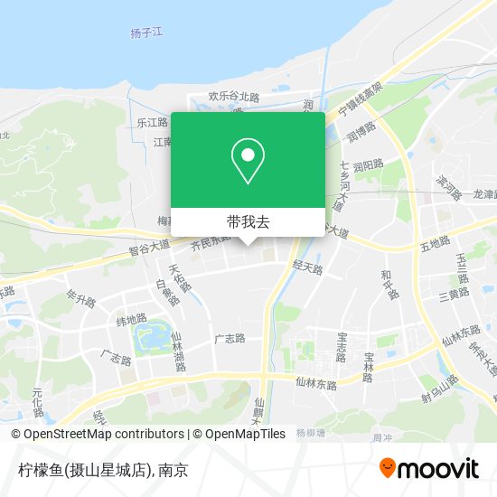 柠檬鱼(摄山星城店)地图