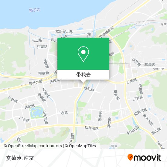 赏菊苑地图